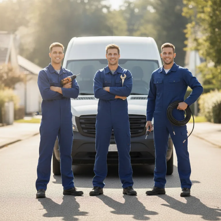 Photovoltaik Installateur Team in Landstrasse